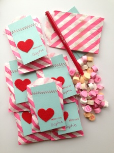 valentine treat bags